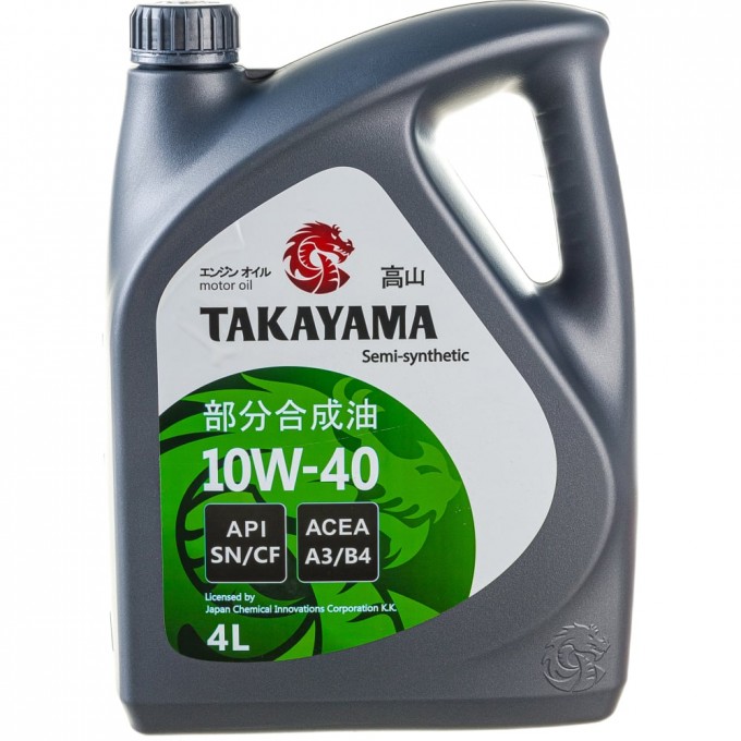 Моторное масло TAKAYAMA SAE 10W-40, API SN/CF 605517